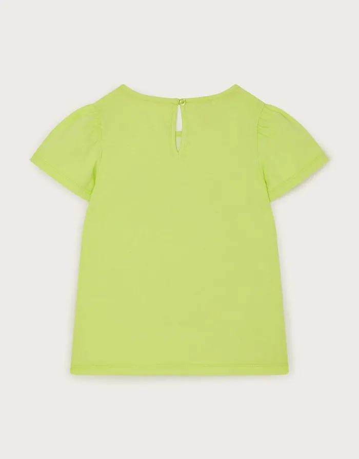 Monsoon Campervan Embellished TShirt Green Children Tops and Tshirts Monsoon Campervan Embellished TShirt Green Children Tops and Tshirts