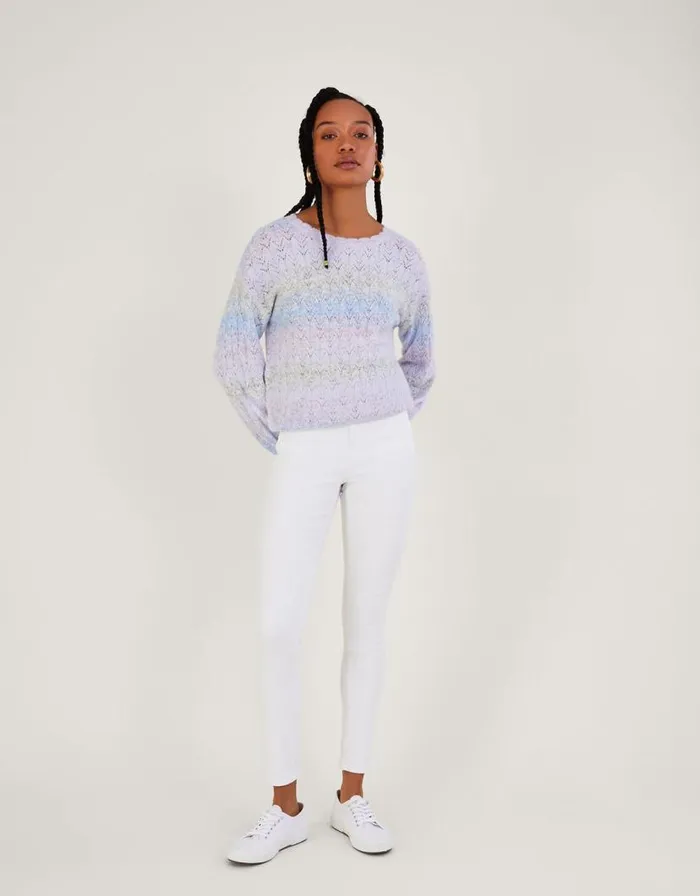 Monsoon Iris RegularLength Skinny Jeans With Sustainable Cotton White Women Trousers and Jeans Monsoon Iris RegularLength Skinny Jeans With Sustainable Cotton White Women Trousers and Jeans