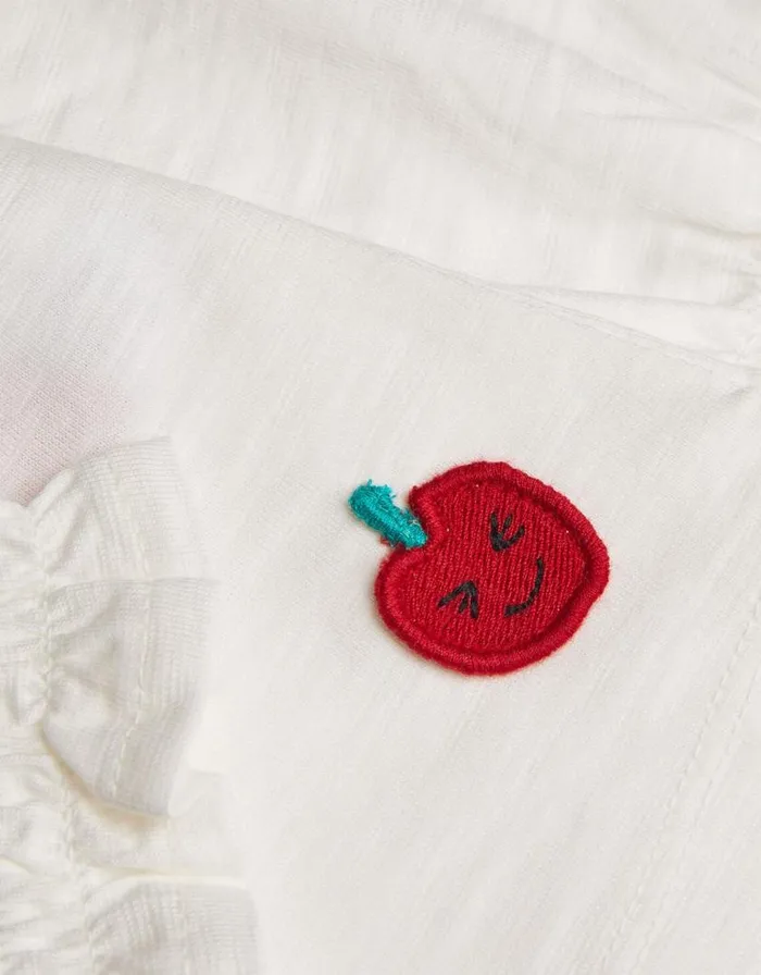 Monsoon Jersey Collar Shirt Ivory Children Casualwear Collection Monsoon Jersey Collar Shirt Ivory Children Casualwear Collection