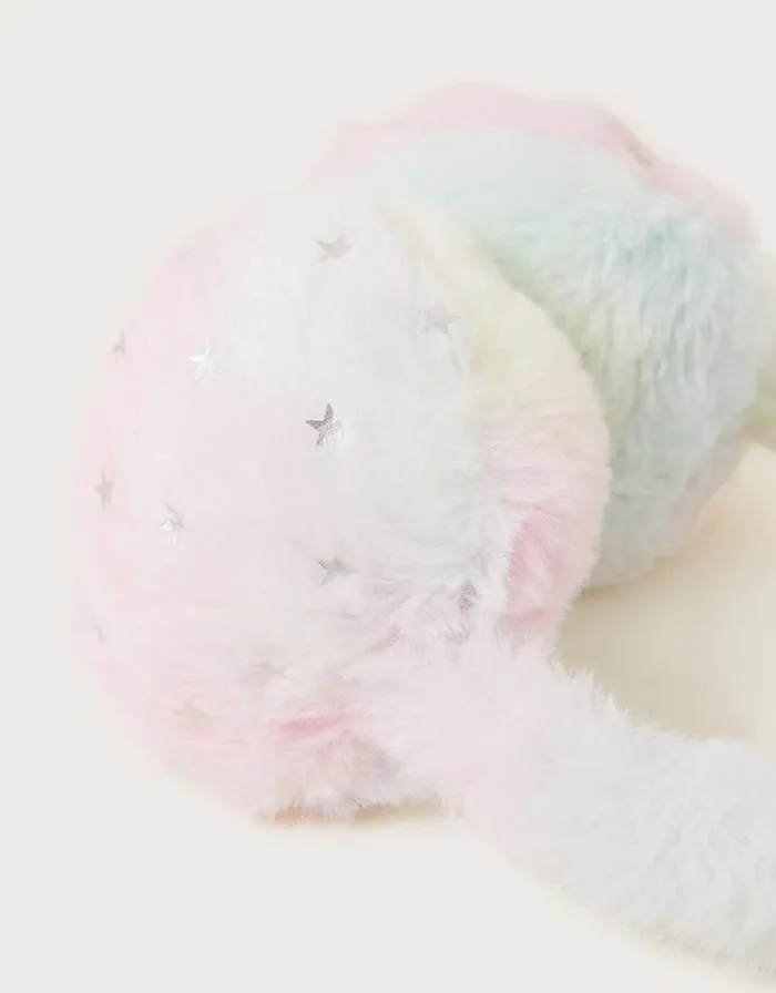 Monsoon Rainbow Faux Fur Earmuffs Children Hats and Sunglasses