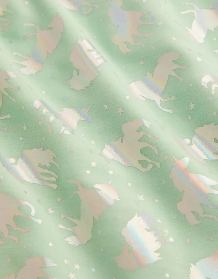 Monsoon Unicorn Print Frill Dress Blue Children Dresses Monsoon Unicorn Print Frill Dress Blue Children Dresses