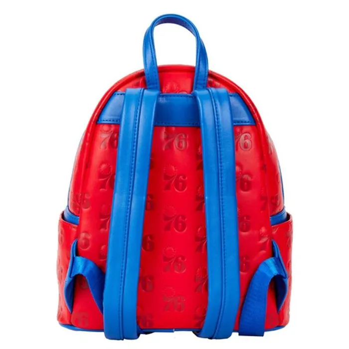 NBA Philadelphia 76ers Logo Mini Backpack Unisex Loungefly Backpacks