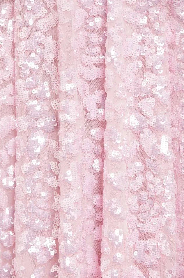 Needle and Thread Sequin Rose Gloss Ankle Gown Pink Women Embellished Dresses