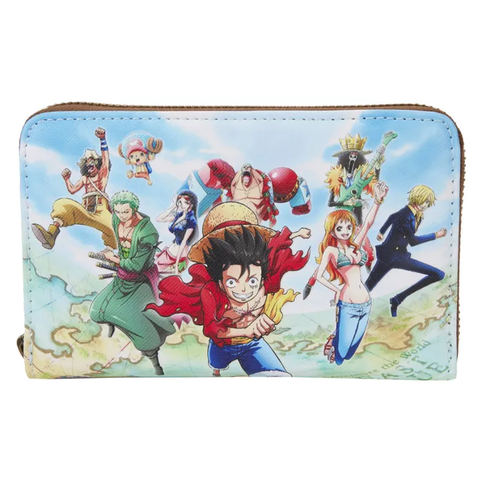 One Piece 25th Anniversary Straw Hat Pirates Zip Around Wallet Unisex Loungefly Bags and Wallets One Piece 25th Anniversary Straw Hat Pirates Zip Around Wallet Unisex Loungefly Bags and Wallets