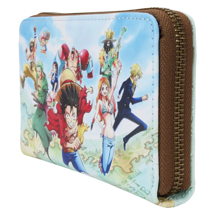 One Piece 25th Anniversary Straw Hat Pirates Zip Around Wallet Unisex Loungefly Bags and Wallets One Piece 25th Anniversary Straw Hat Pirates Zip Around Wallet Unisex Loungefly Bags and Wallets