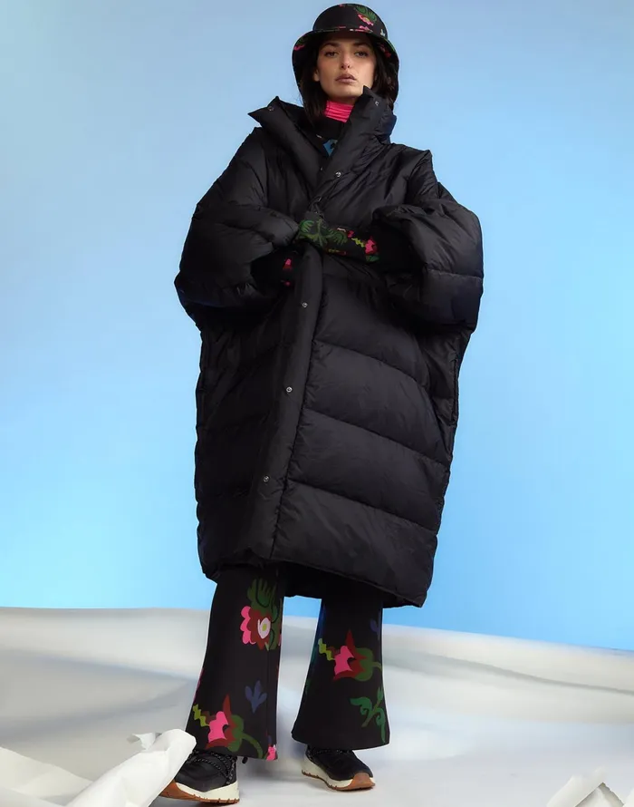 Oversized Puffer 8211 Black Women Cynthia Rowley Jackets and Coats