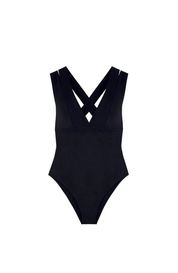 Pain De Sucre Onepiece Swimsuits Women Resli Black