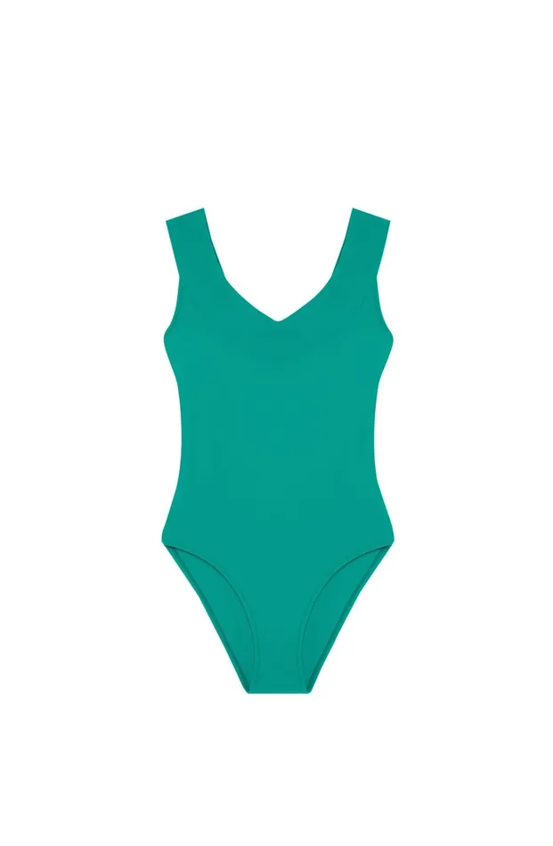 Pain De Sucre Onepiece Swimsuits Women Soya Green