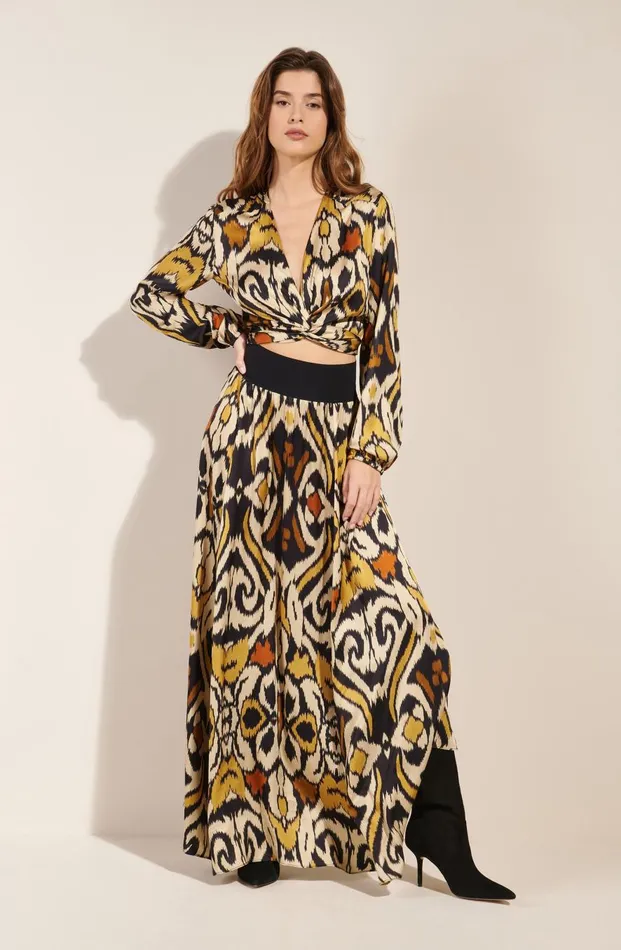 Pain De Sucre Skirts Women Scotty Ikat Ikat