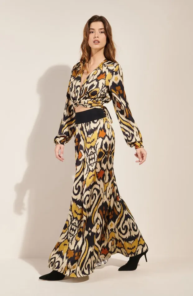 Pain De Sucre Skirts Women Scotty Ikat Ikat
