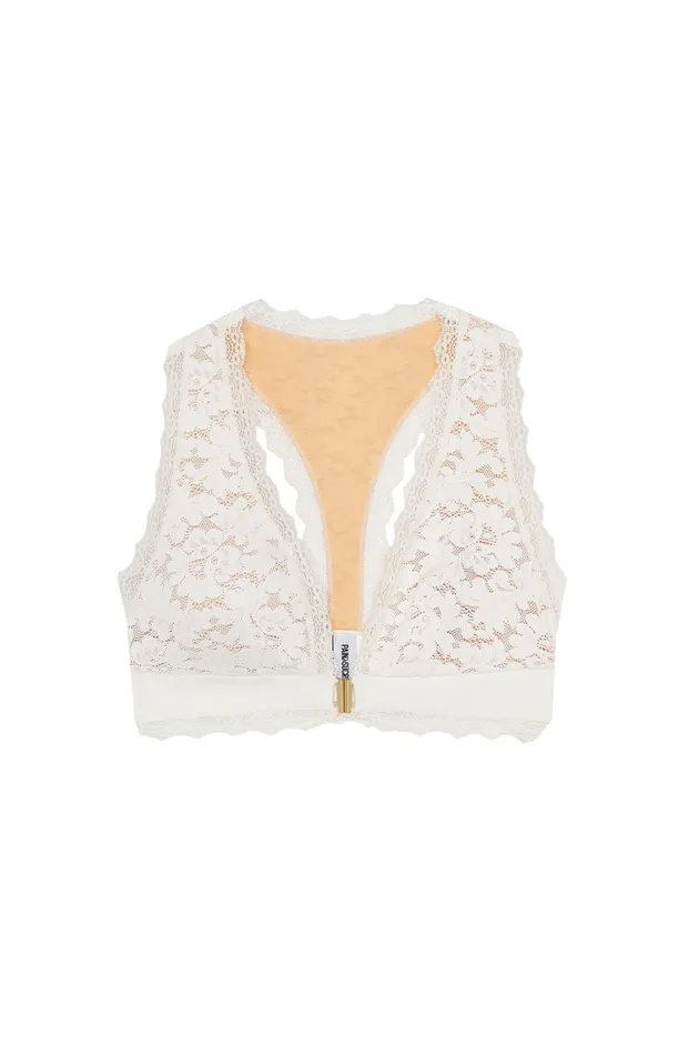 Pain De Sucre Wireless Bras Women Stely Foam White Foam