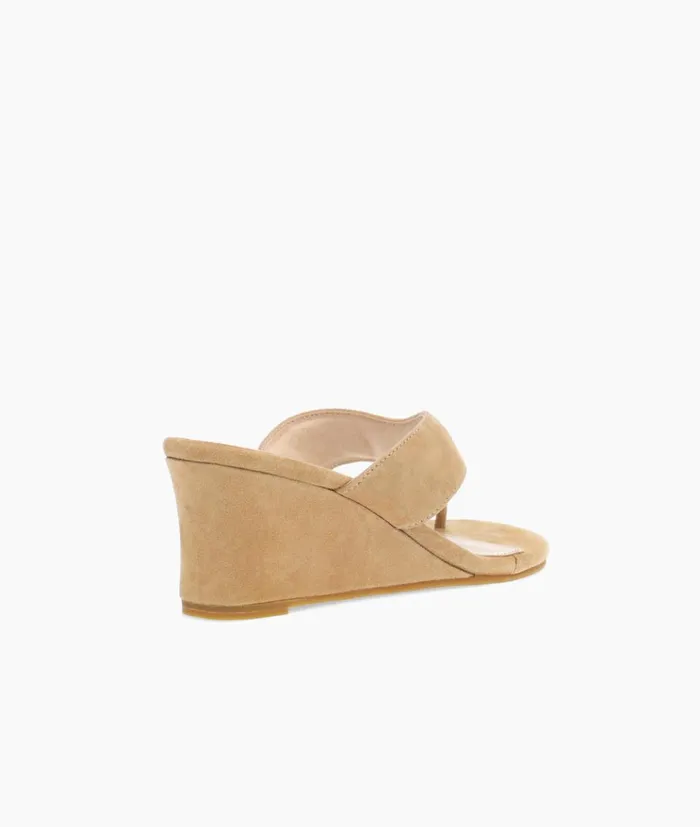 Pelle Moda Abi Wedge 8211 Latte Latte Kid Suede Women Wedges Pelle Moda Abi Wedge 8211 Latte Latte Kid Suede Women Wedges