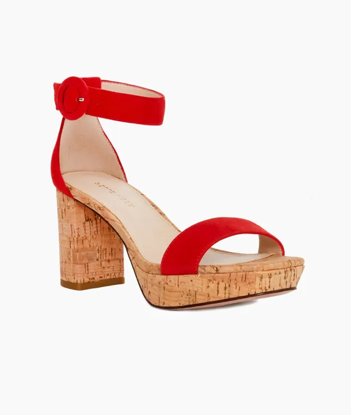 Pelle Moda Amari Platform 8211 Flame Flame Kid Suede Women High Heels Pelle Moda Amari Platform 8211 Flame Flame Kid Suede Women High Heels