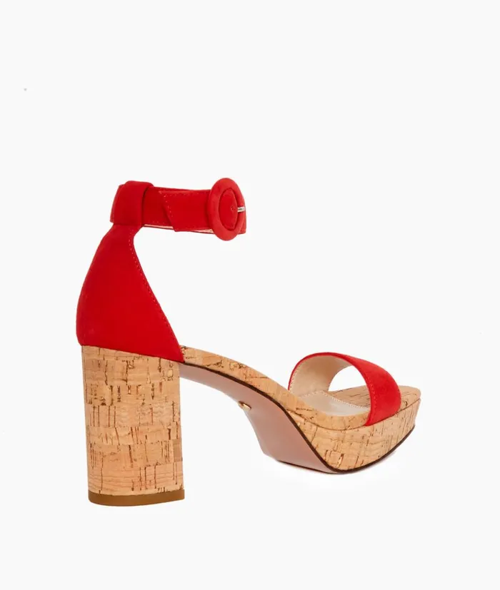 Pelle Moda Amari Platform 8211 Flame Flame Kid Suede Women High Heels Pelle Moda Amari Platform 8211 Flame Flame Kid Suede Women High Heels