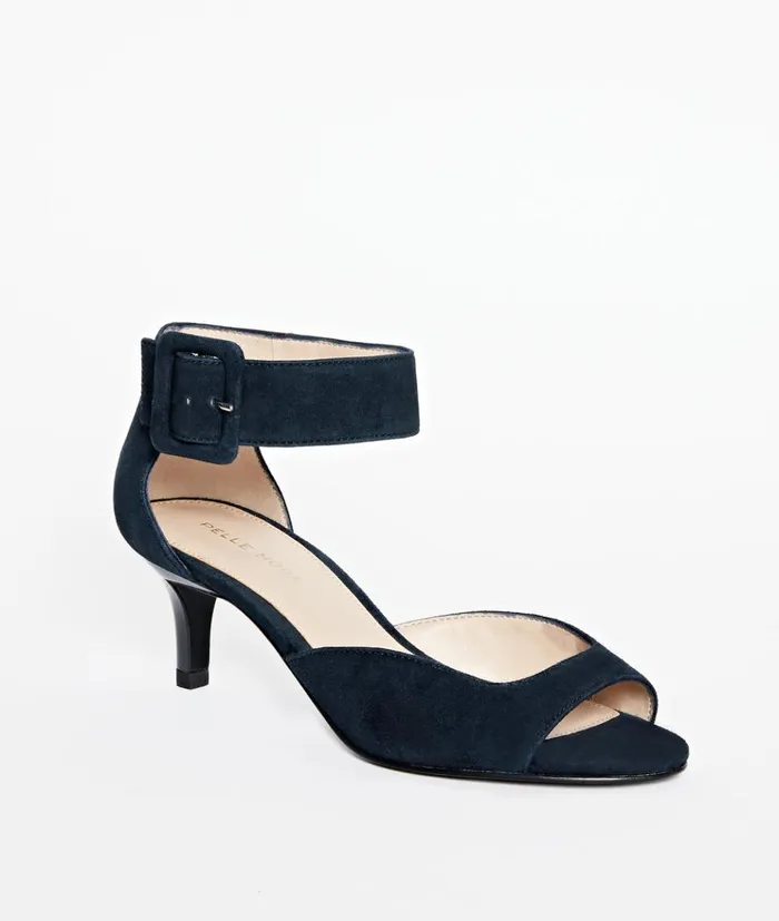 Pelle Moda Berlin Low Heel 8211 Midnight Midnight Kid Suede Women Low Heels Pelle Moda Berlin Low Heel 8211 Midnight Midnight Kid Suede Women Low Heels