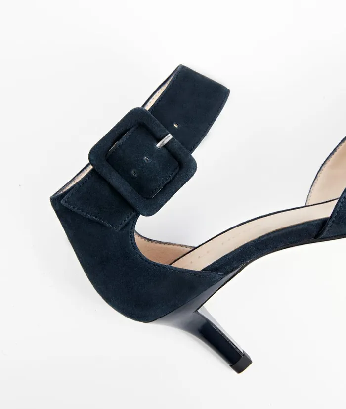 Pelle Moda Berlin Low Heel 8211 Midnight Midnight Kid Suede Women Low Heels Pelle Moda Berlin Low Heel 8211 Midnight Midnight Kid Suede Women Low Heels