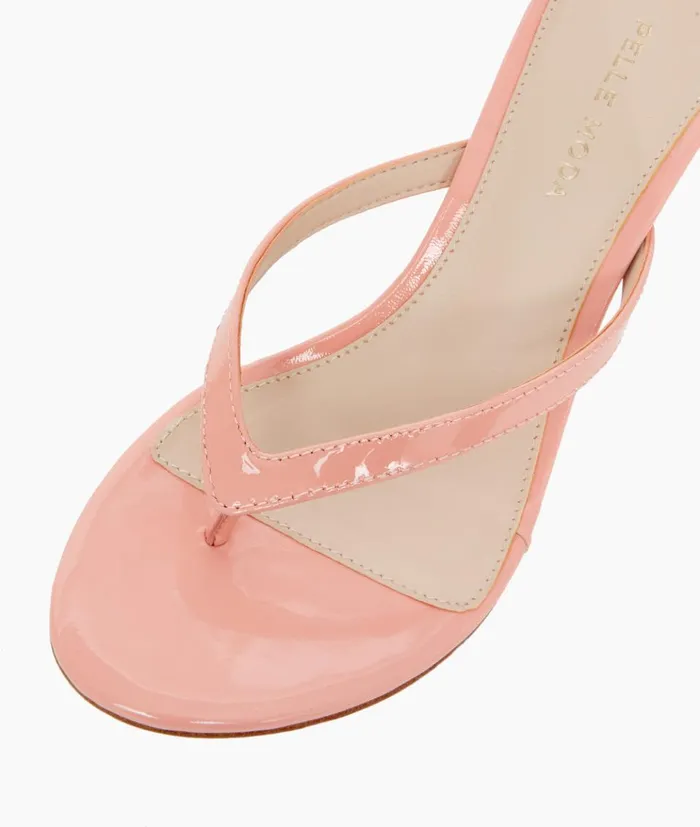 Pelle Moda Effi 4 Low Heel 8211 Peony Peony Patent Women Sandals Pelle Moda Effi 4 Low Heel 8211 Peony Peony Patent Women Sandals