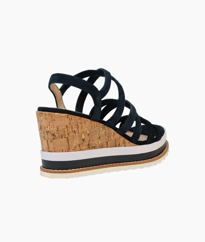 Pelle Moda Meena Wedge 8211 Midnight Midnight Kid Suede Women Wedges Pelle Moda Meena Wedge 8211 Midnight Midnight Kid Suede Women Wedges
