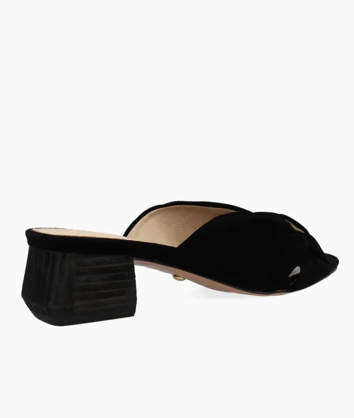 Pelle Moda Tait Slip On 8211 Black Black Kid Suede Women Low Heels Pelle Moda Tait Slip On 8211 Black Black Kid Suede Women Low Heels