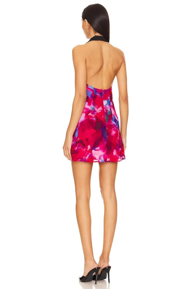 Phoenix Mini Dress Welling Floral Multi Women Lovers and Friends Dresses