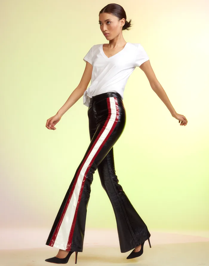 Racer Pant 8211 Blkmt Women Cynthia Rowley Bottoms
