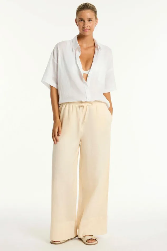 Resort Linen Aloha Shirt Resort Linen Women Sea Level Linen