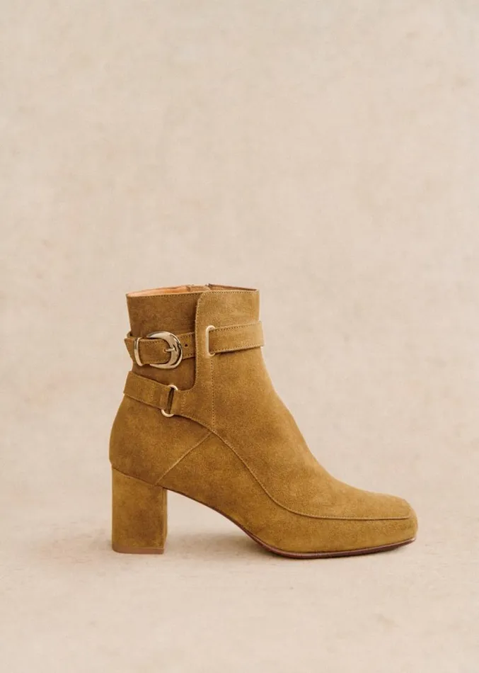 Szane Ankle Boots Womens Brooklyn Boots Taupe