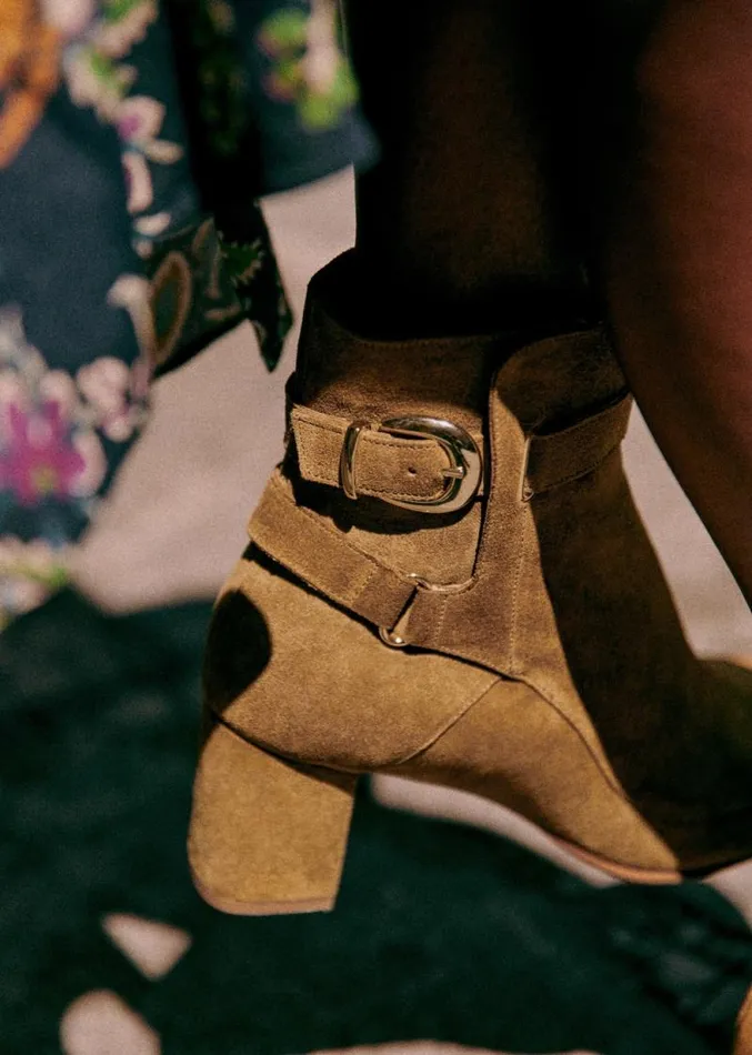 Szane Ankle Boots Womens Brooklyn Boots Taupe