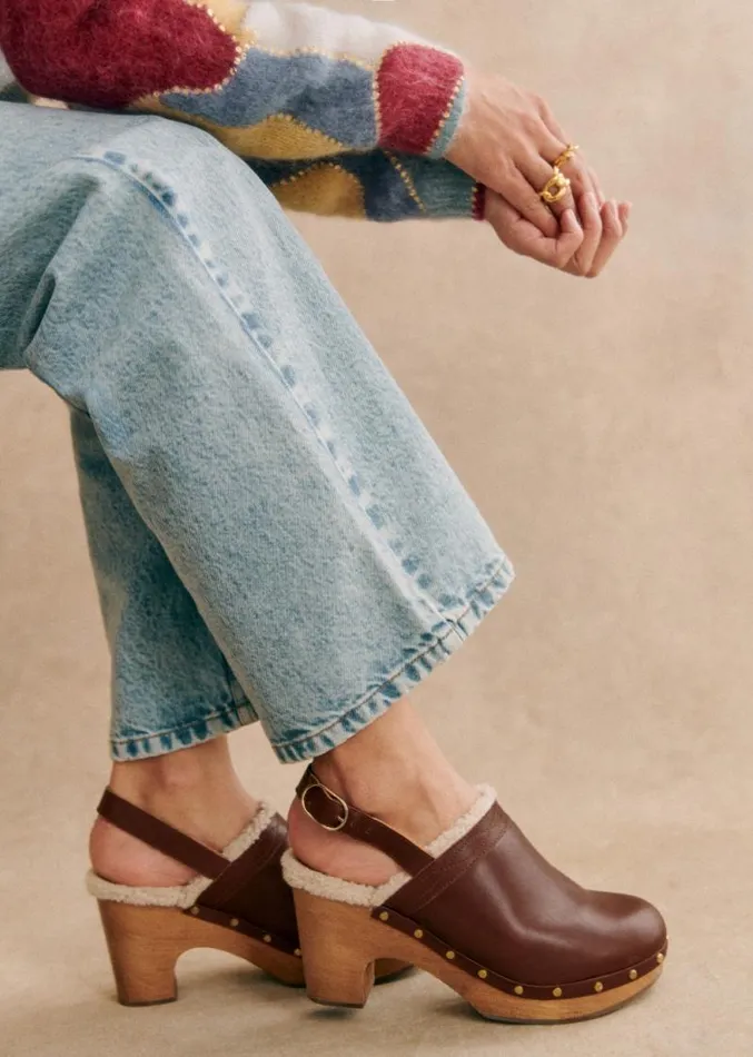 Szane Babies Ballerinas and Pumps Womens Taylor Clogs Chocolate