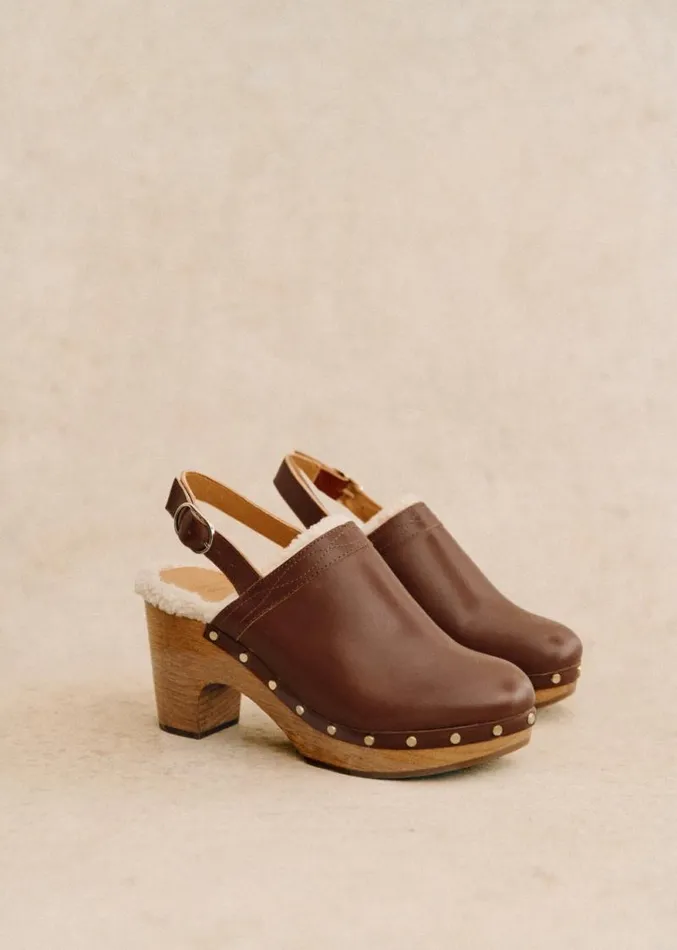 Szane Babies Ballerinas and Pumps Womens Taylor Clogs Chocolate