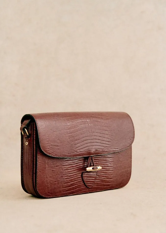 Szane Bags Womens Milo Bag Embossed Brown