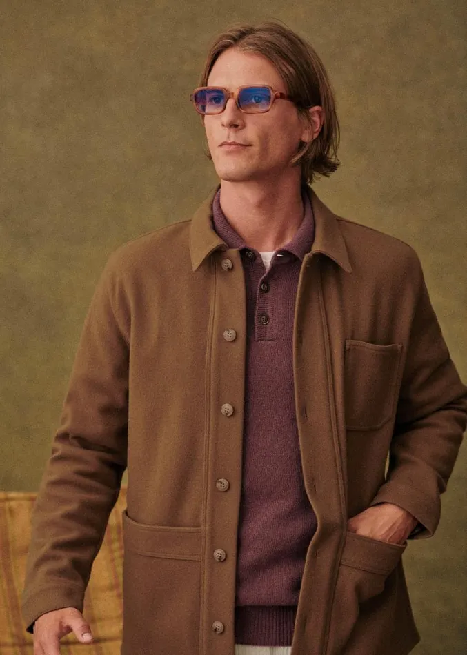 Szane Jackets and Coats Mens Will Laine Jacket Camel