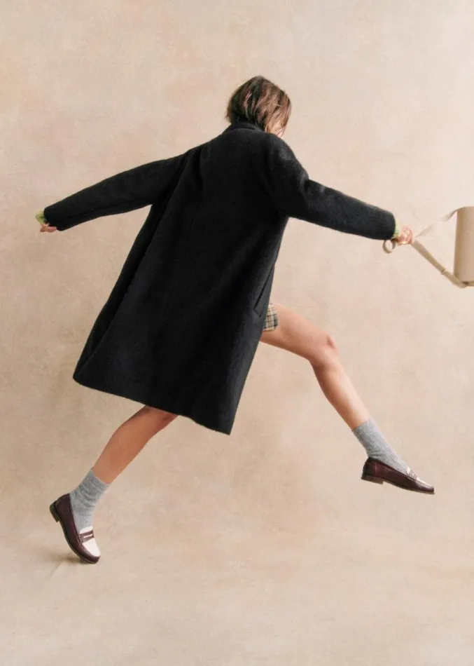 Szane Jackets and Coats Womens Jim Coat Black