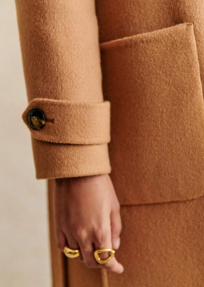 Szane Jackets and Coats Womens Rick Coat Camel