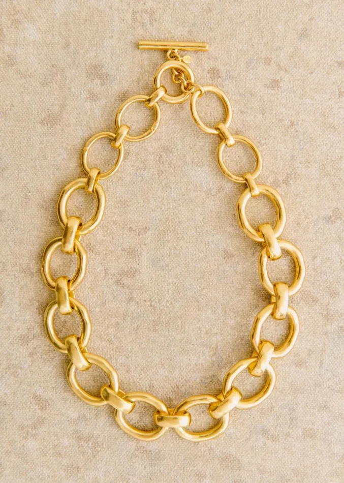 Szane Necklaces Womens Agathe Necklace Gold