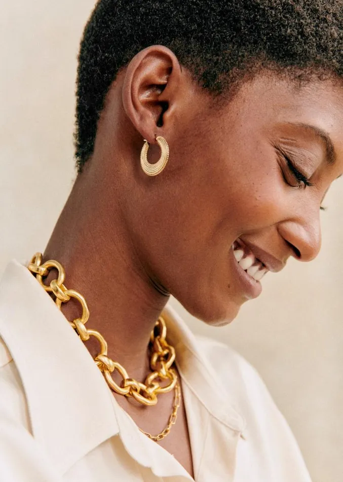 Szane Necklaces Womens Agathe Necklace Gold
