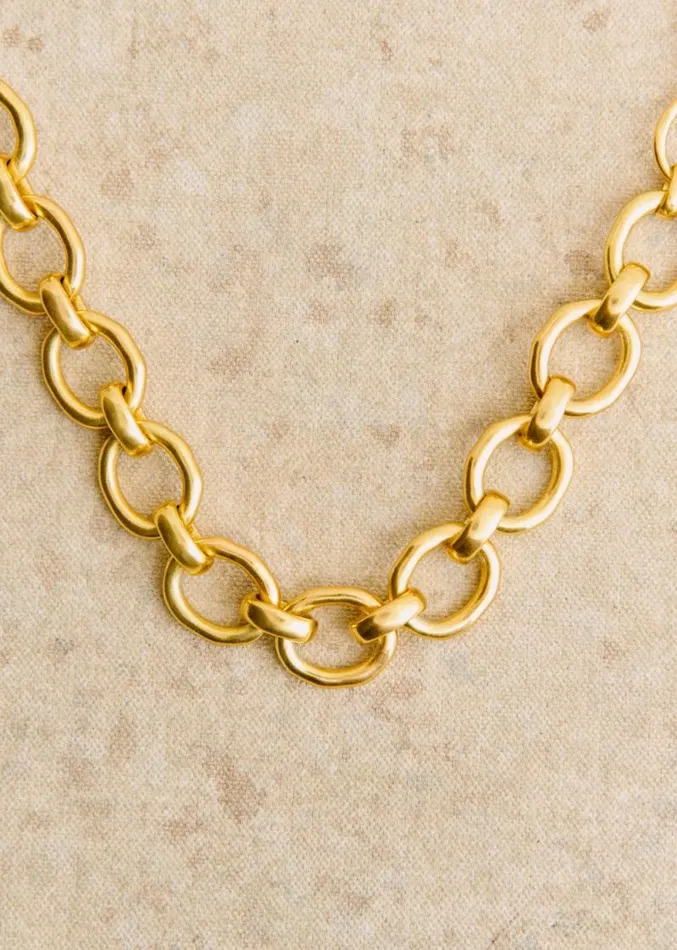 Szane Necklaces Womens Agathe Necklace Gold