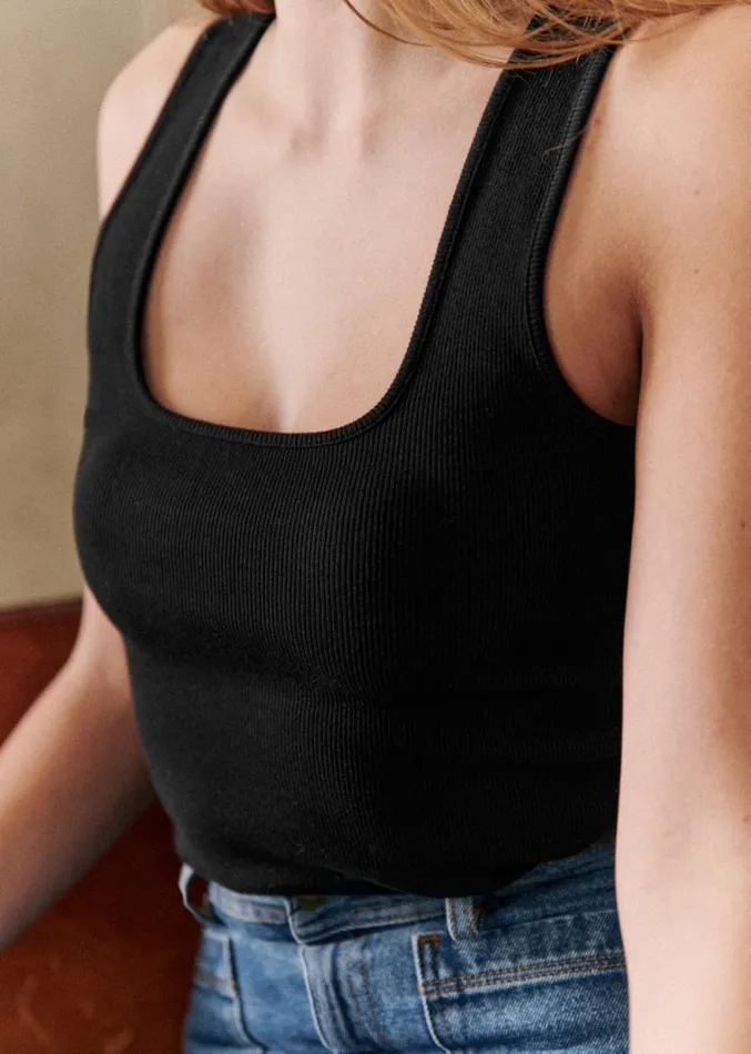 Szane Tshirts and Bodysuits Womens Juan TShirt Black