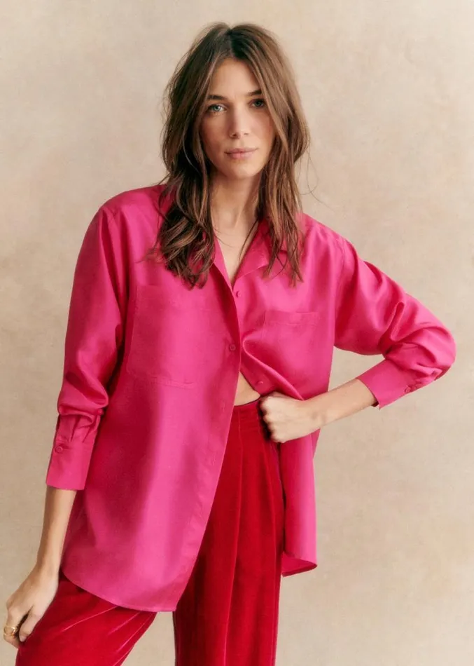 Szane Trousers and Jumpsuits Womens Malone Trousers Fuchsia