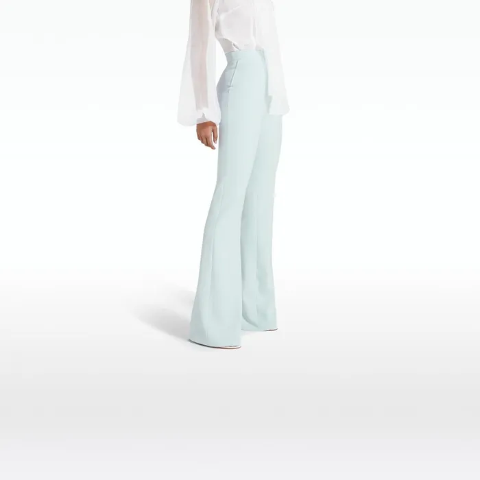 Safiyaa Alexa Ice Blue Trousers Women Trousers