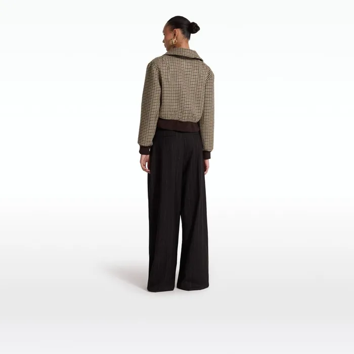 Safiyaa Amor Black Trousers Women Trousers