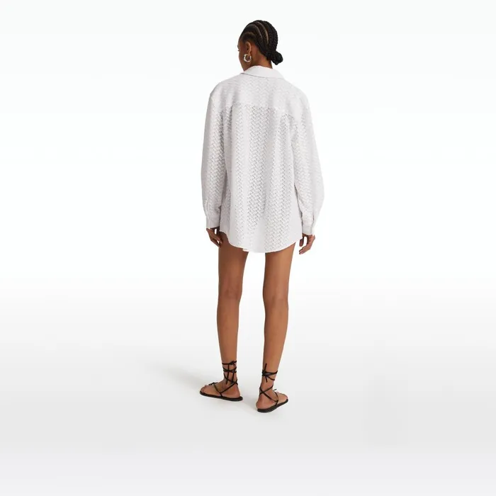Safiyaa Angelique Ivory Top Women Swimwear