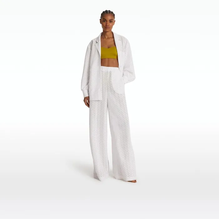 Safiyaa Angelique Ivory Top Women Swimwear