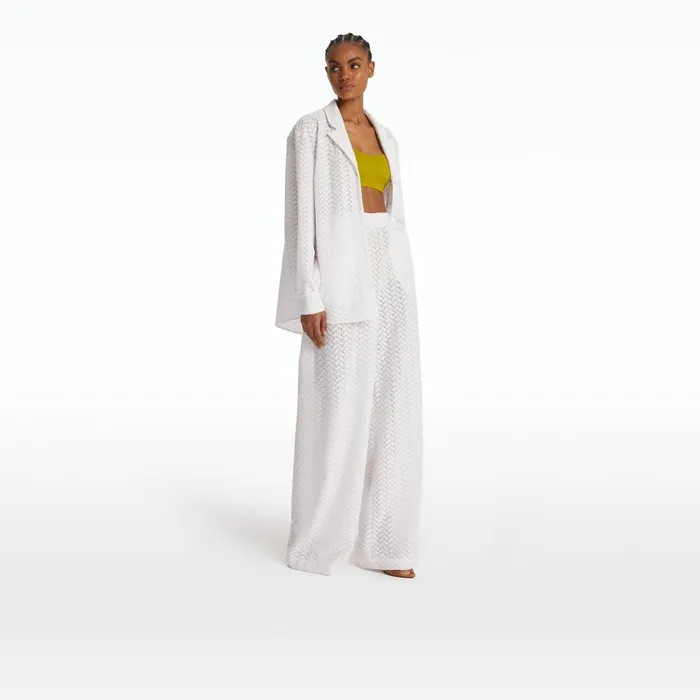 Safiyaa Angelique Ivory Top Women Swimwear