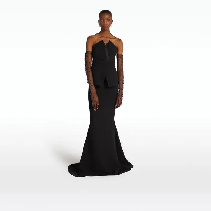 Safiyaa Assia Black Top Women Tops