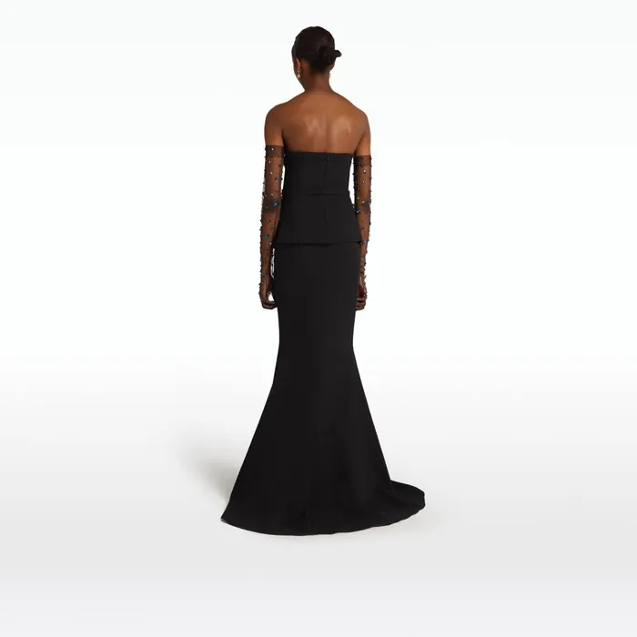 Safiyaa Assia Black Top Women Tops