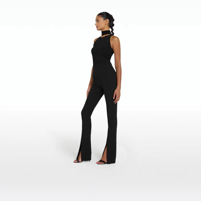 Safiyaa Chascara Black Knit Women Tops