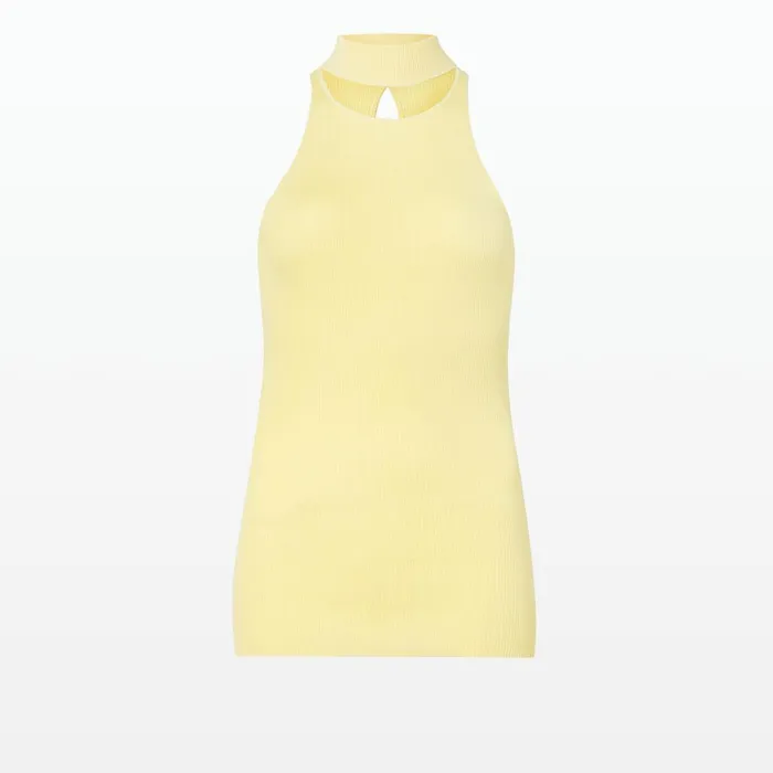 Safiyaa Chascara Pale Primrose Knit Women Tops