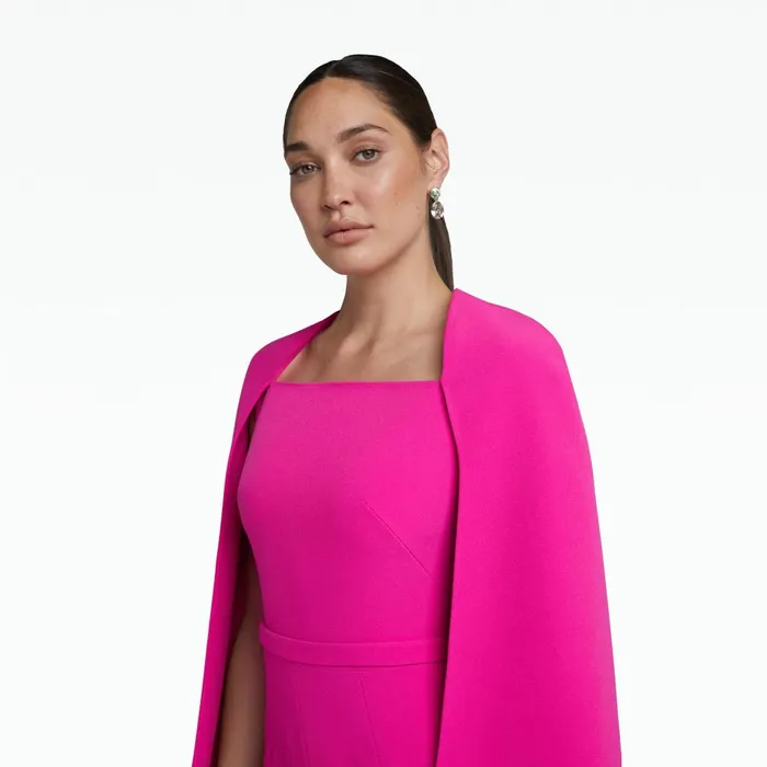 Safiyaa Cinzia Wild Strawberry Jumpsuit Women Jumpsuits