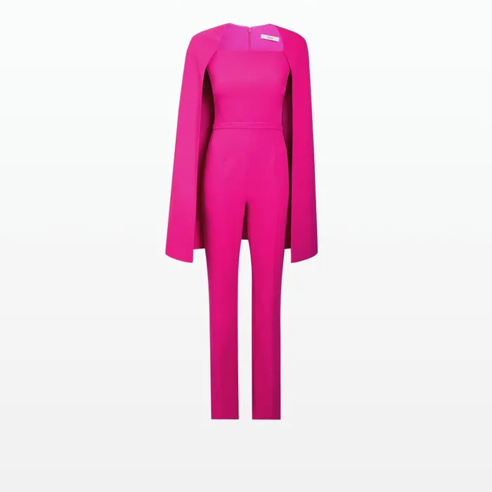 Safiyaa Cinzia Wild Strawberry Jumpsuit Women Jumpsuits